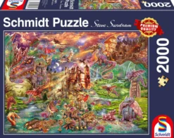 PQ Puzzle 2000 el. Smoczy skarb