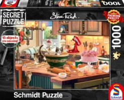 PQ Puzzle 1000 el. STEVE READ (Secret Puzzle) Przy kuchennym stole