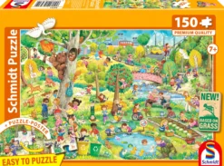 PQ Puzzle 150 el. Szczęśliwe dzieci, szczęśliwa planeta