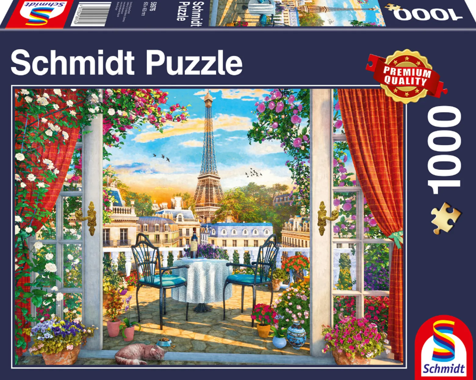 PQ Puzzle 1000 el. Taras w Paryżu