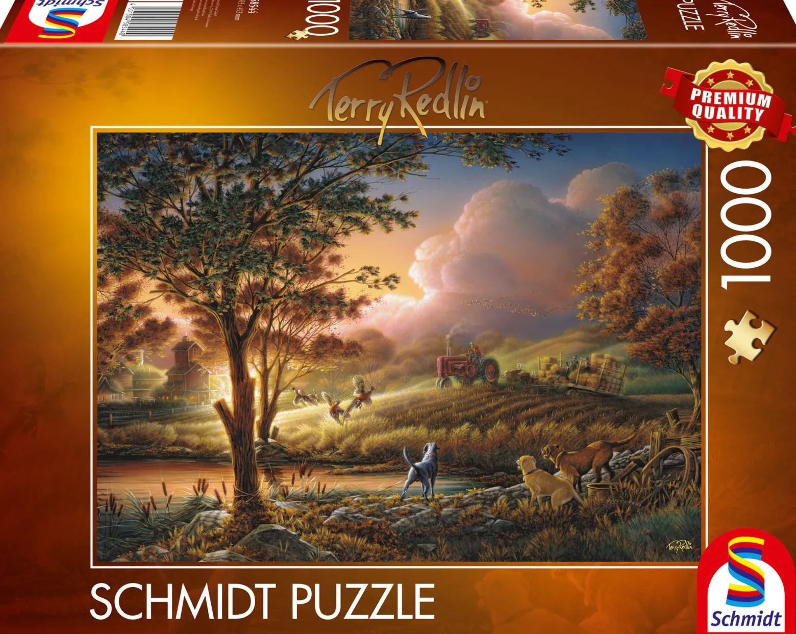 PQ Puzzle 1000 el. TERRY REDLIN Żniwa w blasku słońca