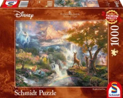 PQ Puzzle 1000 el. THOMAS KINKADE Bambi (Disney)