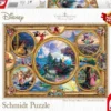 PQ Puzzle 2000 el. THOMAS KINKADE Bohaterowie bajek Disneya (Disney)