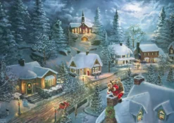 PQ Puzzle 1000 el. THOMAS KINKADE Cicha noc