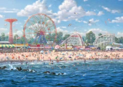 PQ Puzzle 1000 el. THOMAS KINKADE Coney Island / Nowy Jork