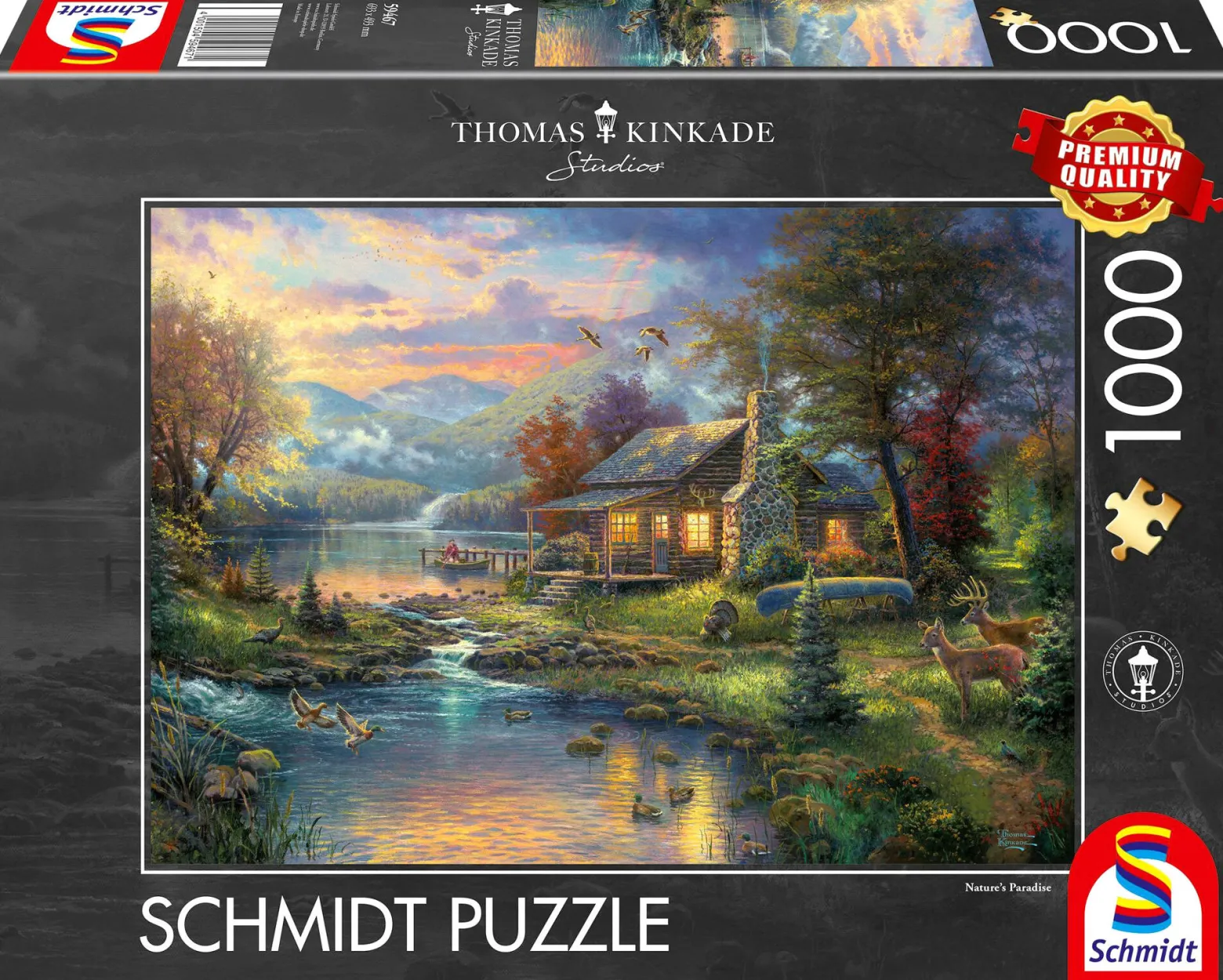 PQ Puzzle 1000 el. THOMAS KINKADE Cud natury