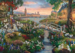 PQ Puzzle 1000 el. THOMAS KINKADE 101 dalmatyńczyków (Disney)