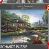 PQ Puzzle 1000 el. THOMAS KINKADE Domek nad strumykiem
