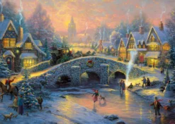 PQ Puzzle 1000 el. THOMAS KINKADE Duch Bożego Narodzenia