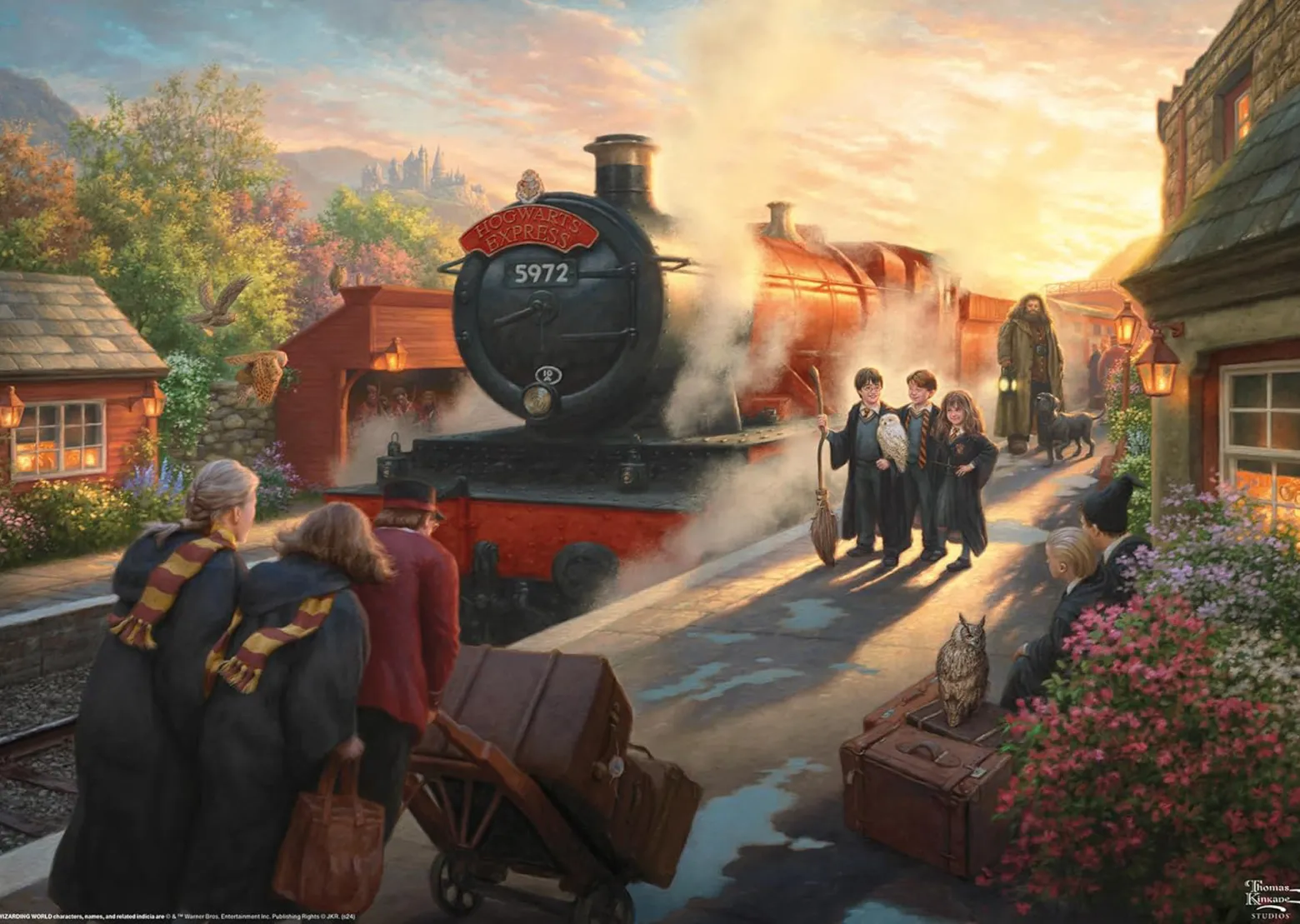 PQ Puzzle 1000 el. THOMAS KINKADE Harry Potter: Hogwart Ekspres