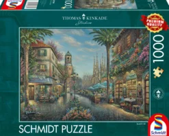 PQ Puzzle 1000 el. THOMAS KINKADE Hiszpańska uliczka