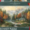 PQ Puzzle 1000 el. THOMAS KINKADE Jesienny wieczór nad jeziorem