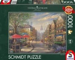 PQ Puzzle 1000 el. THOMAS KINKADE Kawiarenka w Monachium / Niemcy