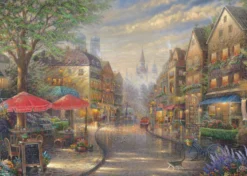 PQ Puzzle 1000 el. THOMAS KINKADE Kawiarenka w Monachium / Niemcy