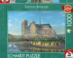 PQ Puzzle 1000 el. THOMAS KINKADE Katedra Notre Dame / Paryż / Francja