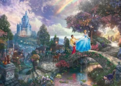 PQ Puzzle 1000 el. THOMAS KINKADE Kopciuszek (Disney)