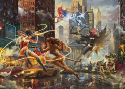 PQ Puzzle 1000 el. THOMAS KINKADE Kobiety z uniwersum DC Comics (DC)