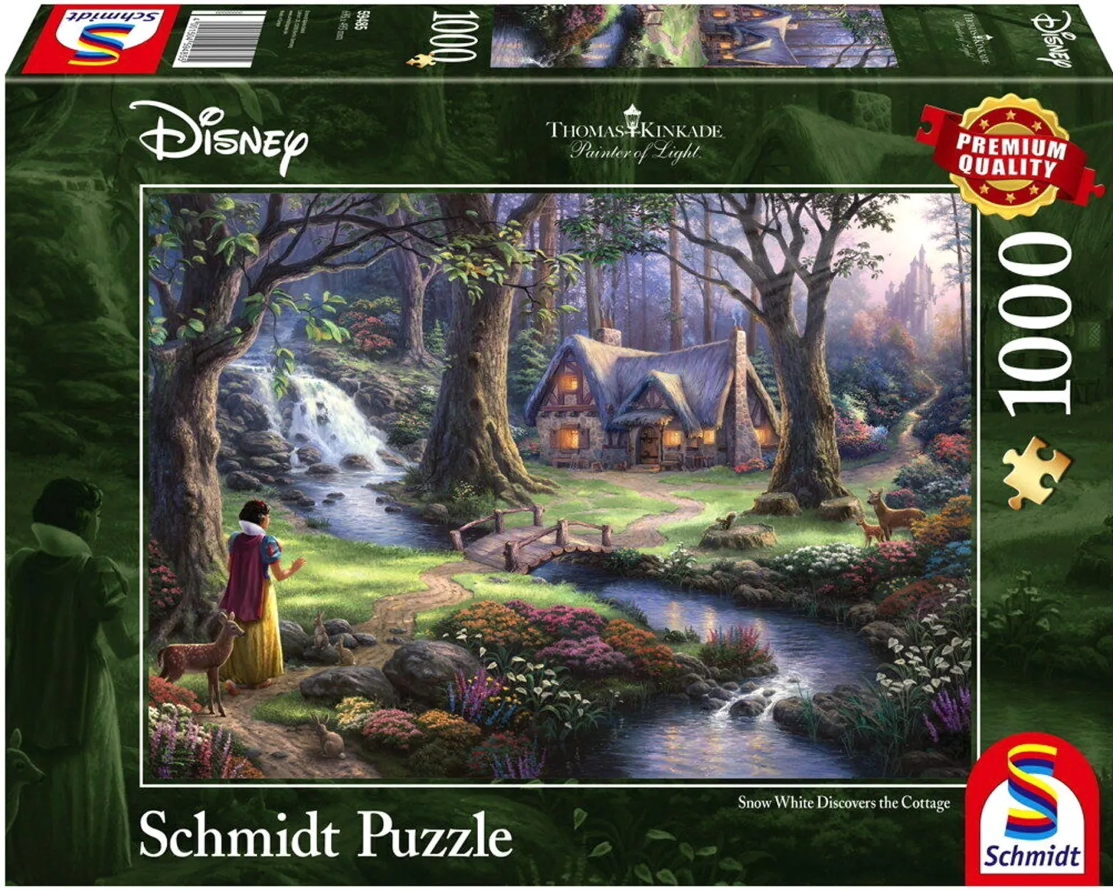 PQ Puzzle 1000 el. THOMAS KINKADE Królewna Śnieżka (Disney)