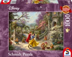 PQ Puzzle 1000 el. THOMAS KINKADE Królewna Śnieżka i siedmiu krasnoludków (Disney)