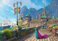 PQ Puzzle 1000 el. THOMAS KINKADE Kraina Lodu (Disney)