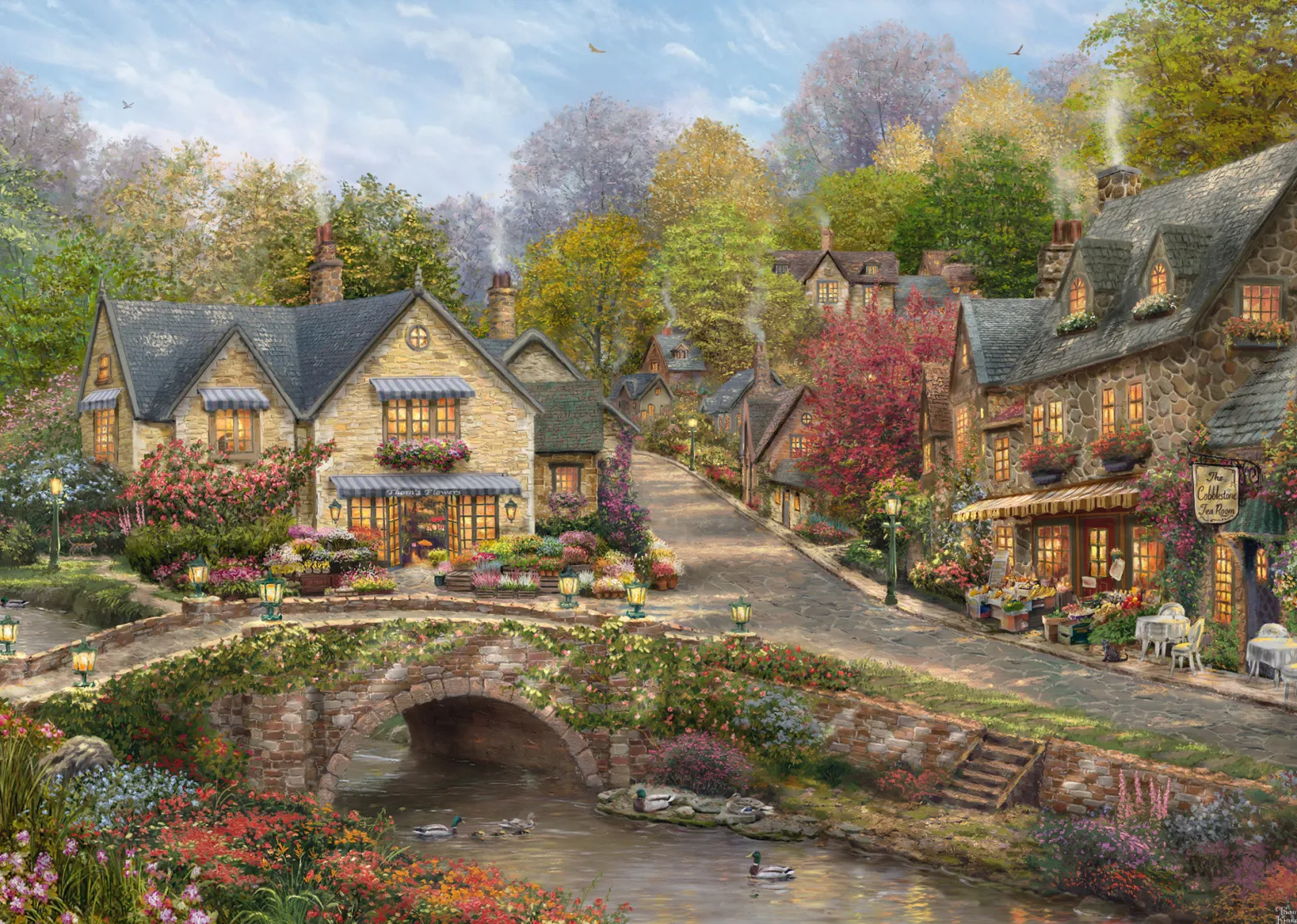 PQ Puzzle 2000 el. THOMAS KINKADE Lato