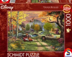PQ Puzzle 1000 el. THOMAS KINKADE Lis i Pies (Disney)