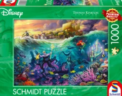 PQ Puzzle 1000 el. THOMAS KINKADE Mała Syrenka i Urszula (Disney)