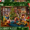 PQ Puzzle 1000 el. THOMAS KINKADE Myszka Miki & Minnie Choinka (Disney)