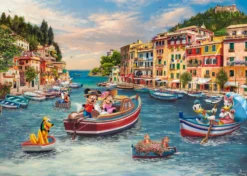 PQ Puzzle 1000 el. THOMAS KINKADE Myszka Miki & Minnie Wakacje we Włoszech (Disney)