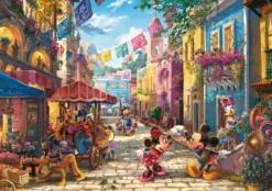 PQ Puzzle 6000 el. THOMAS KINKADE Myszka Miki & Minnie w Meksyku (Disney)