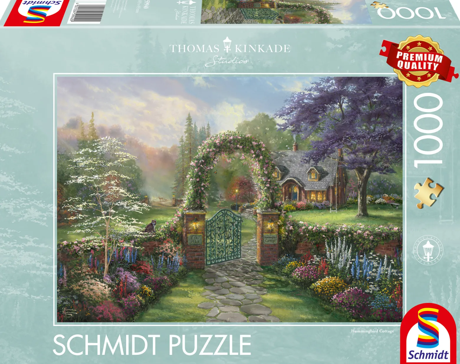 PQ Puzzle 1000 el. THOMAS KINKADE Pensjonat "Koliber"