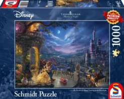 PQ Puzzle 1000 el. THOMAS KINKADE Piękna i Bestia - Taniec (Disney)