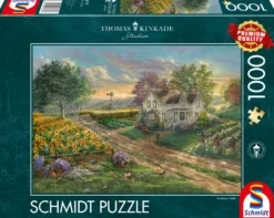 PQ Puzzle 1000 el. THOMAS KINKADE Pole słoneczników