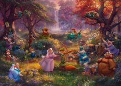 PQ Puzzle 1000 el. THOMAS KINKADE Robin Hood (Disney)
