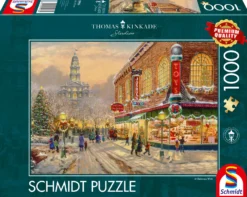 PQ Puzzle 1000 el. THOMAS KINKADE Świąteczne życzenie