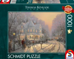 PQ Puzzle 1000 el. THOMAS KINKADE Świąteczne spotkanie