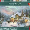 PQ Puzzle 1000 el. THOMAS KINKADE Wieczór u Świętego Mikołaja
