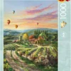 PQ Puzzle 1000 el. THOMAS KINKADE Winnica w dolinie