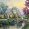 PQ Puzzle 3000 el. THOMAS KINKADE Wieczorną porą