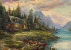 PQ Puzzle 1000 el. THOMAS KINKADE Wyjazd w męskim gronie
