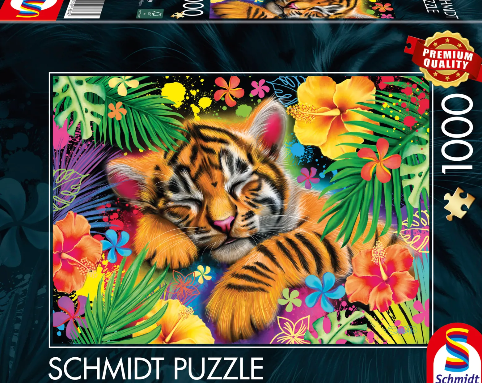 PQ Puzzle 1000 el. Tygrysiątko