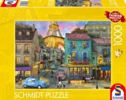 PQ Puzzle 1000 el. Ulice Paryża / Francja