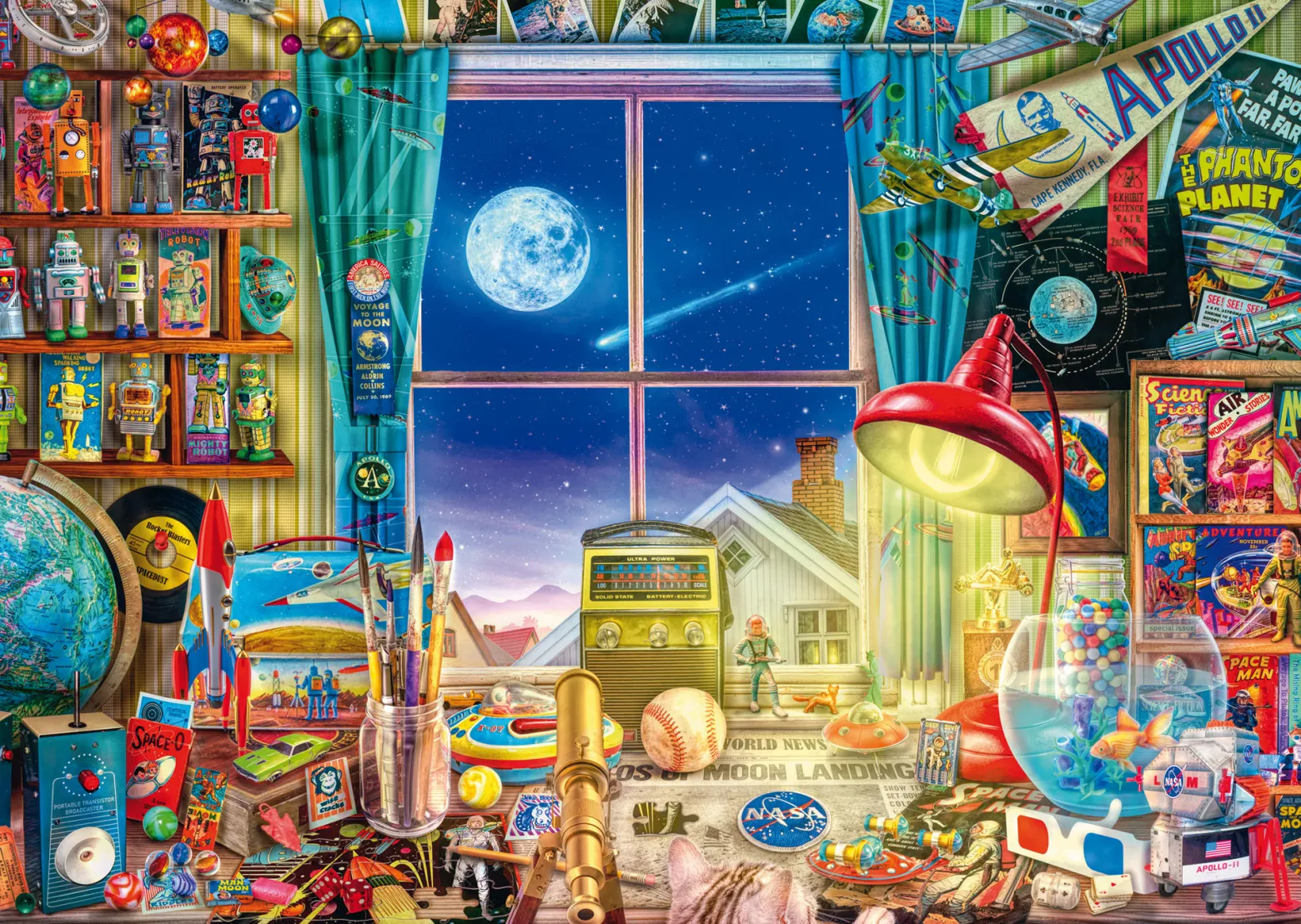 PQ Puzzle 1000 el. W drodze na księżyc