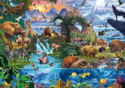 PQ Puzzle 1500 el. Świat zwierząt