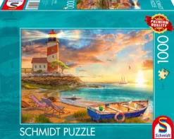 PQ Puzzle 1000 el. Zachód słońca nad zatoką