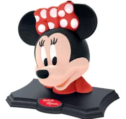 Puzzle 3D 160 el. Myszka Minnie (rzeźba do pomalowania)