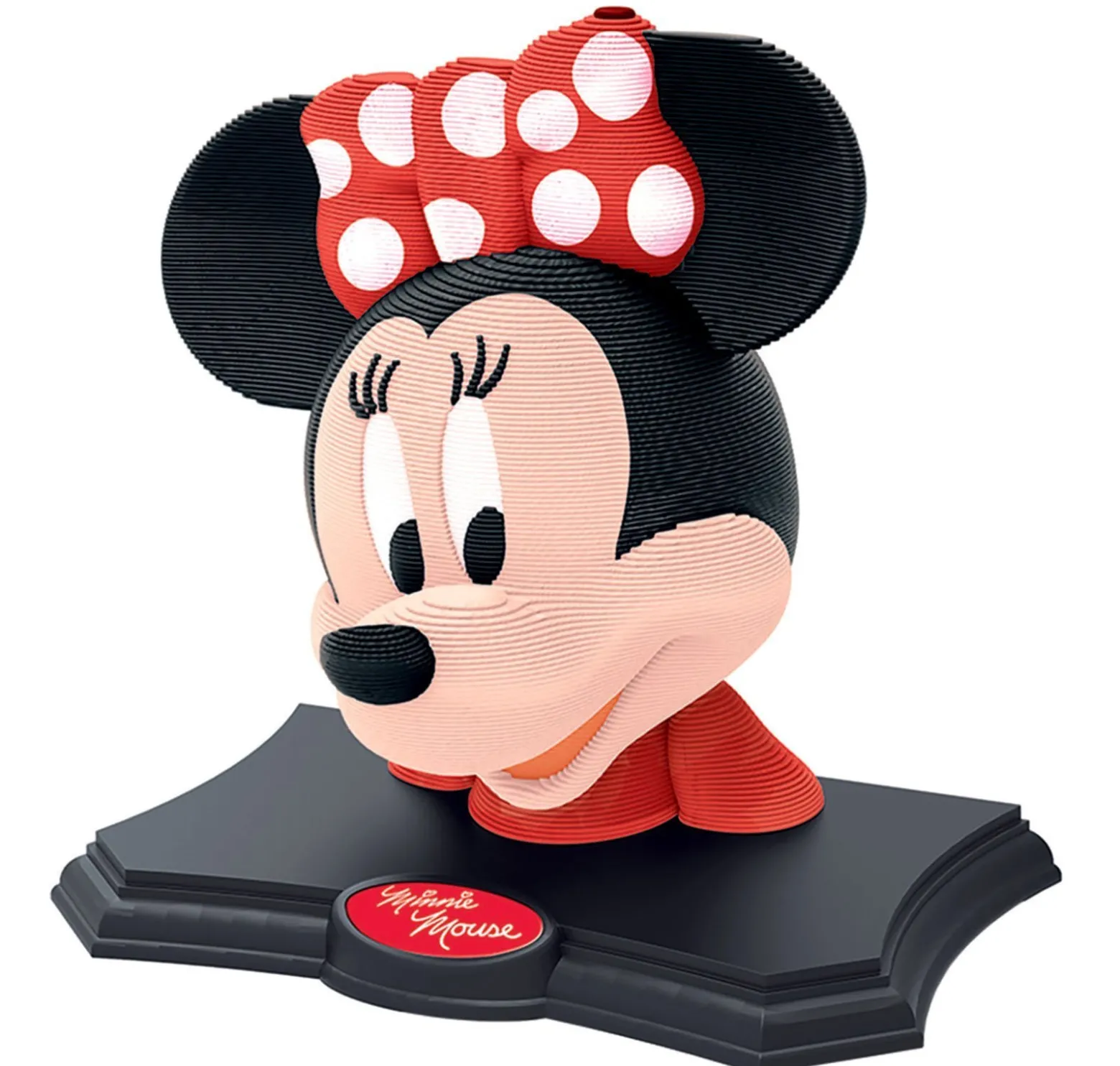 Puzzle 3D 160 el. Myszka Minnie (rzeźba do pomalowania)