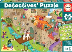 Puzzle detektywistyczne 50 el. Zamek
