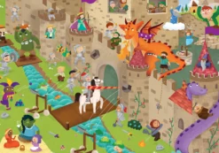 Puzzle detektywistyczne 50 el. Zamek
