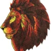 Puzzle drewniane / kolorowe 121 el. - Lew